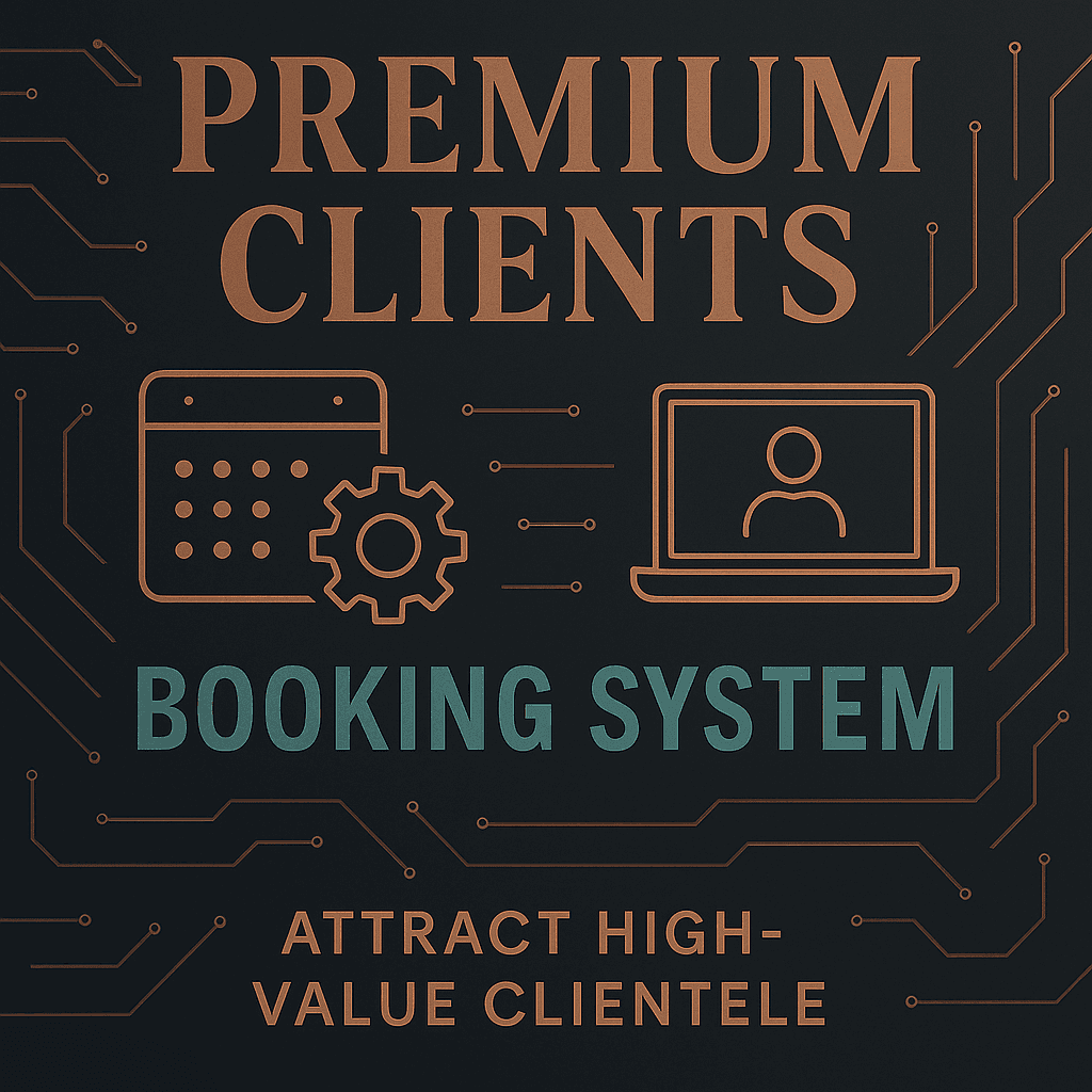 Premium Clients Booking System downloadable digital product